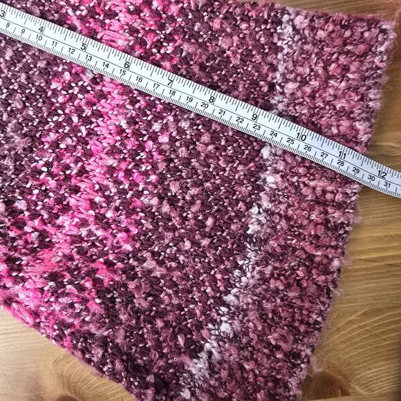 Torrid Spacedye Oversize Bouncle Kimono Multi Color Pink Sweater Size 00 - Picture 8 of 8